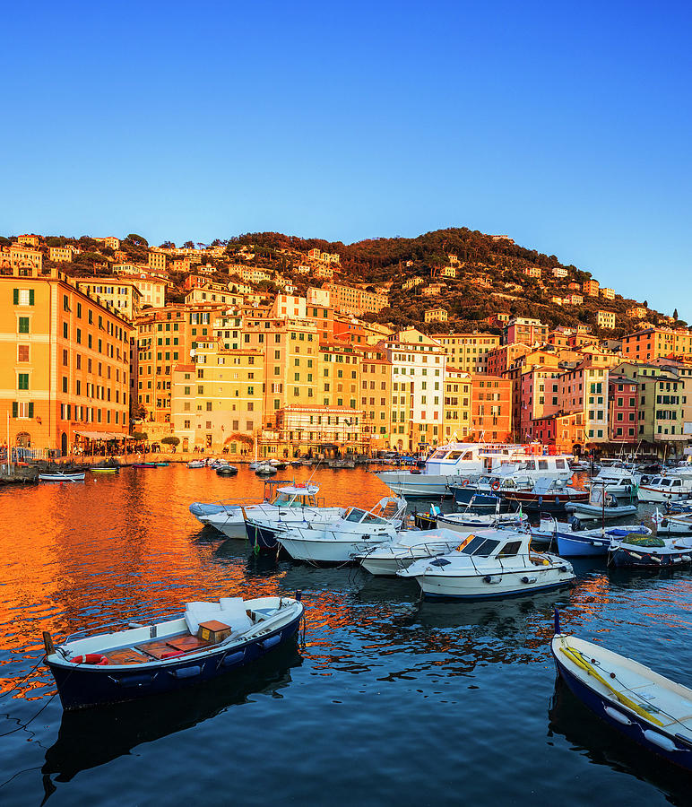 Italy, Liguria, Genova District, Mediterranean Sea, Ligurian Sea ...
