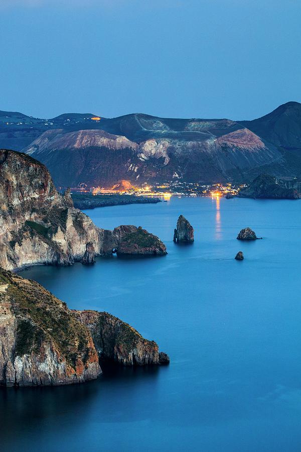 Italy, Sicily, Messina District, Mediterranean Sea, Tyrrhenian Sea ...