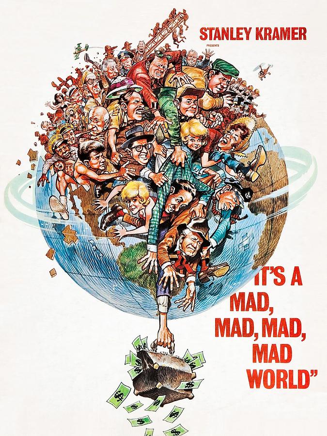Movie Poster Photograph - ITS A MAD MAD MAD MAD WORLD -1963- -Original title ITS A MAD, MAD, MAD, MAD WORLD-. #2 by Album