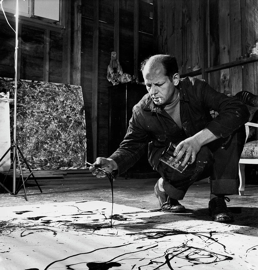 Spring Photograph - Jackson Pollock by Martha Holmes