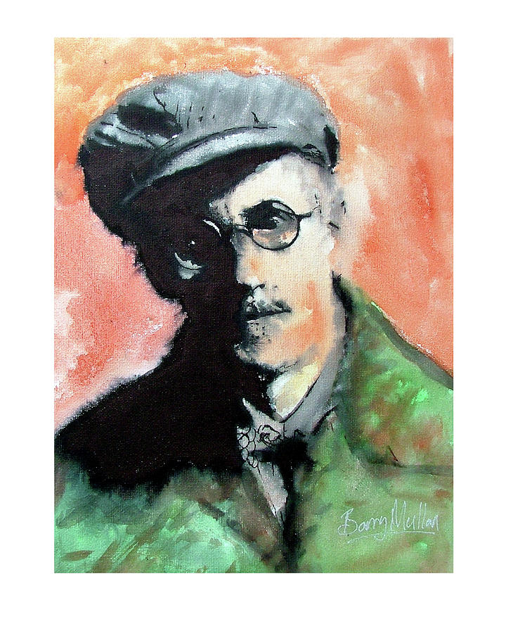 James Joyce Painting by Barry Mullan | Fine Art America