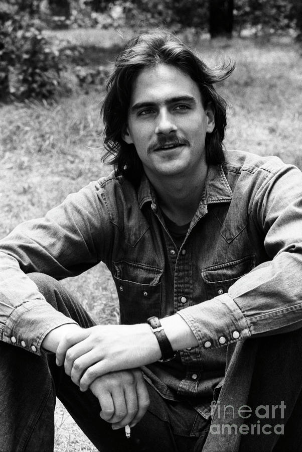 James Taylor In Nyc #2 by The Estate Of David Gahr