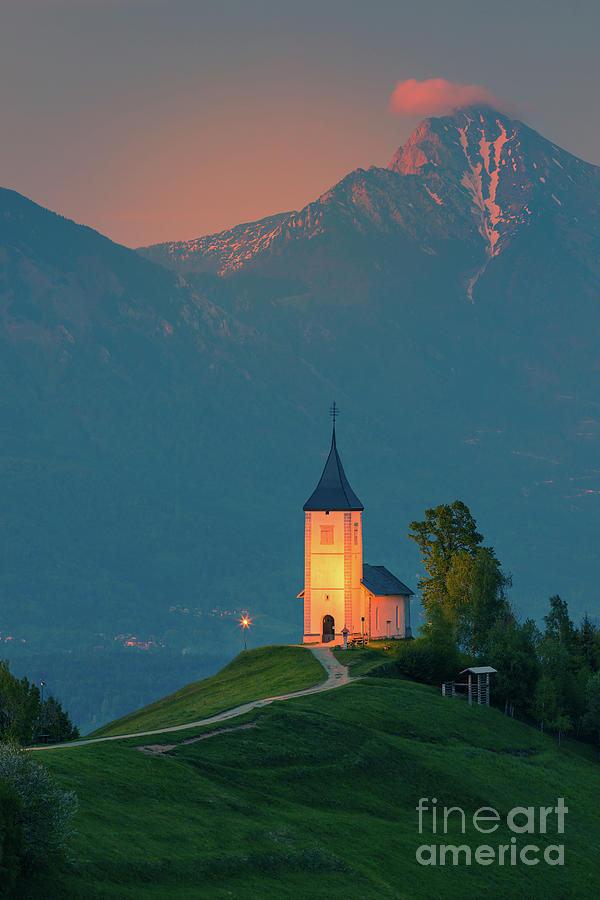 Jamnik Church - Slovenia #2 Photograph by Henk Meijer Photography