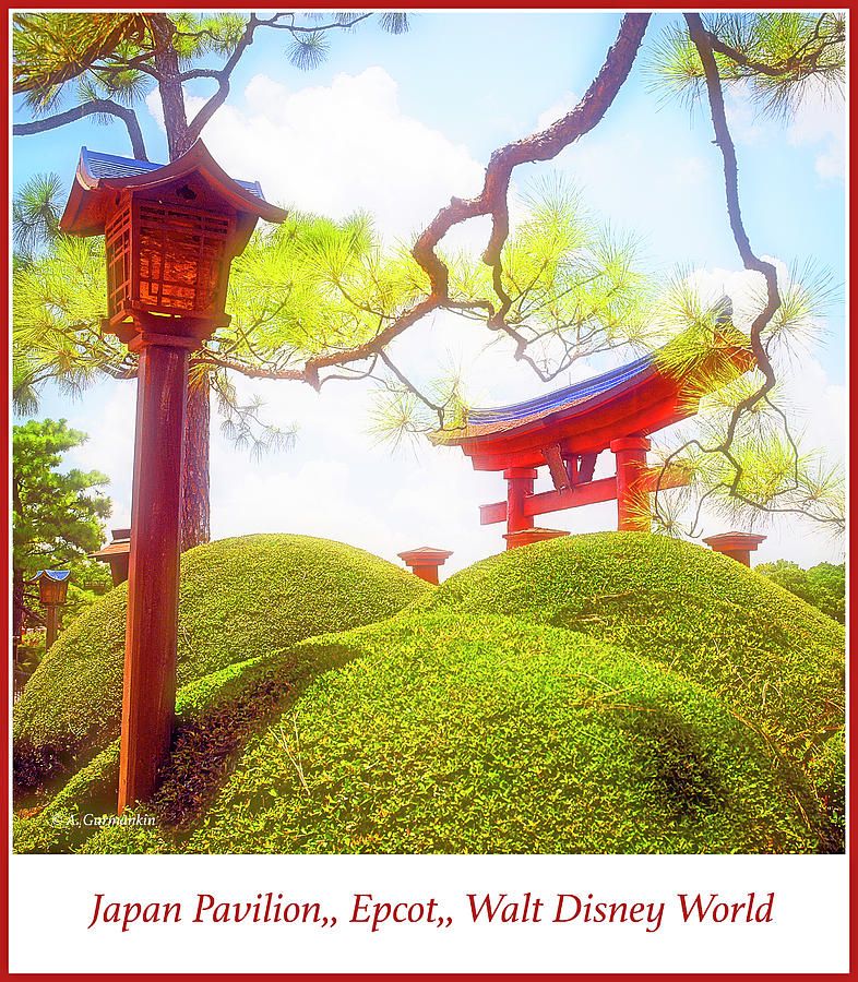 Japan, Epcot, World Showcase, Walt Disney World #2 Photograph by A Macarthur Gurmankin