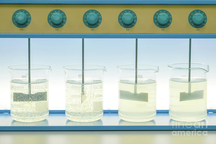 Jar Test #2 Photograph by Ton_aquatic, Choksawatdikorn/science Photo Library