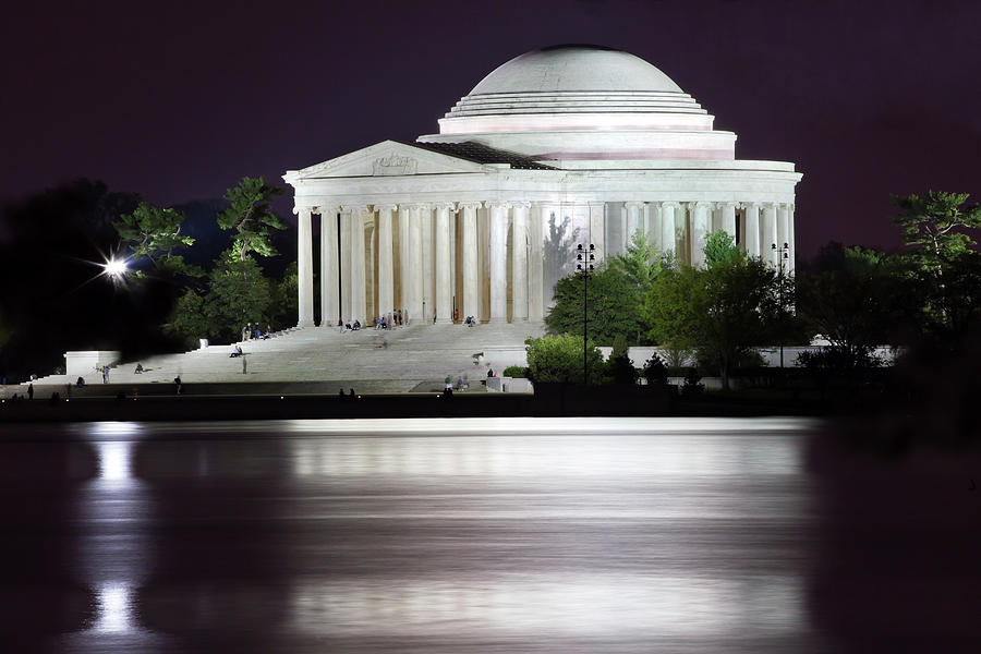 Jefferson Memorial And Tidal Basin #2 Photograph by William Perry Jefferson Memorial And Tidal Basin #2 Photograph by William Perry