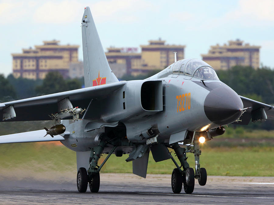 Jh-7a Fbc-1 Flying Leopard Attack Photograph By Artyom Anikeev - Fine 