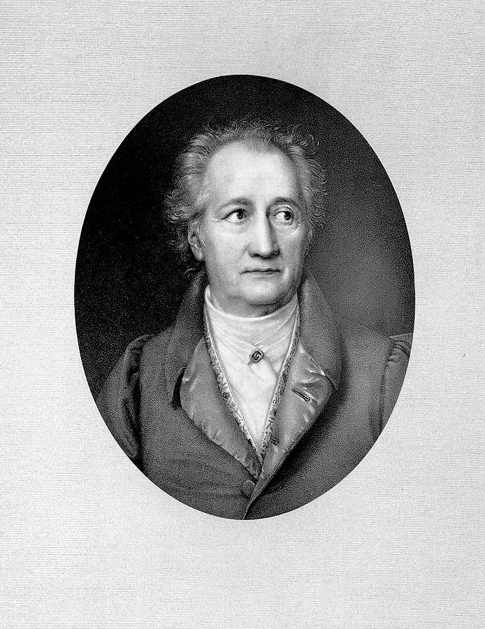 Johann Wolfgang Von Goethe #2 Photograph by Mansell Collection