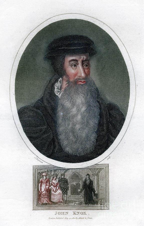 John Knox, Scottish Religious Reformer #2 Drawing by Print Collector