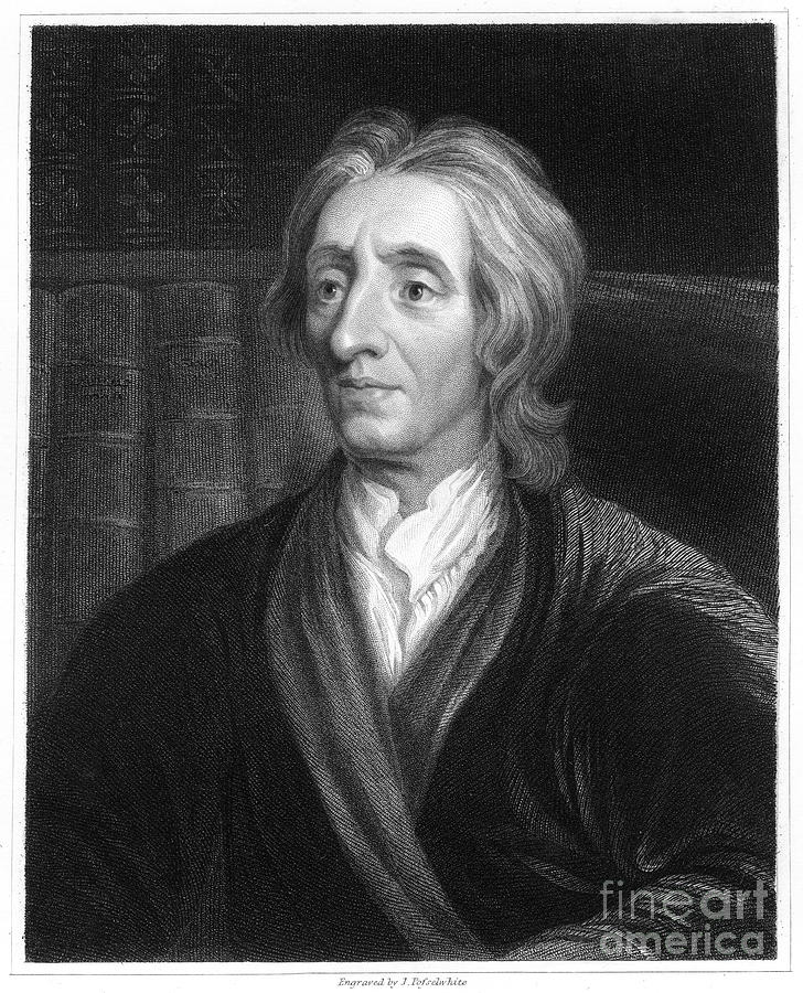 John Locke, English Philosopher #2 Drawing by Print Collector