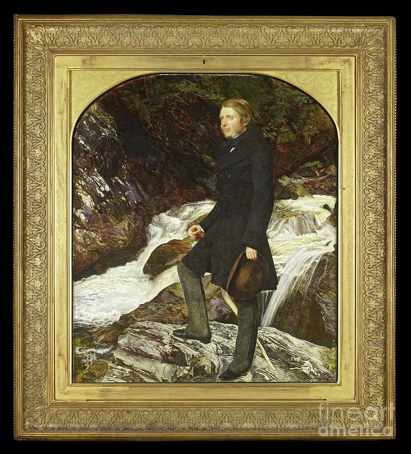 John Ruskin, 1854 Painting by John Everett Millais
