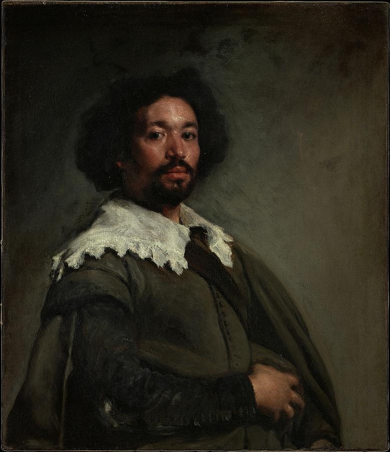 Portrait Painting - Juan De Pareja by Diego Velazquez