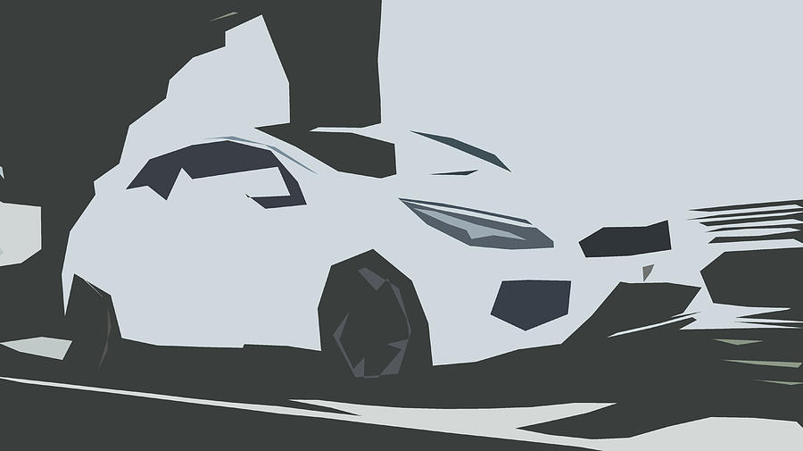 Kia Pro Ceed GT White - Kia Ceed - Posters and Art Prints