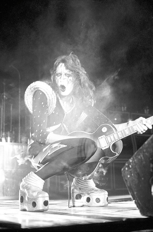Kiss Performing #2 Photograph by Michael Ochs Archives