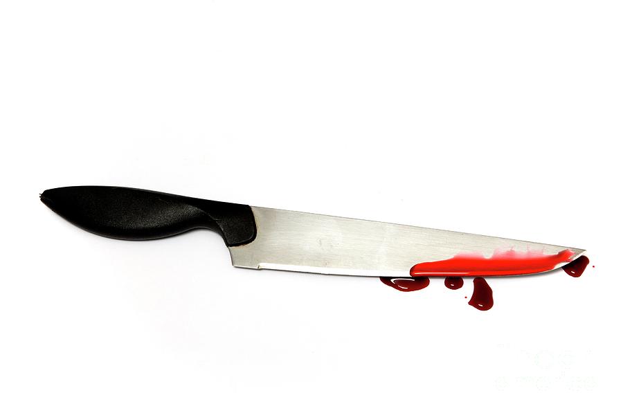 Knife Crime Concept #2 Photograph by Victor De Schwanberg/science Photo Library