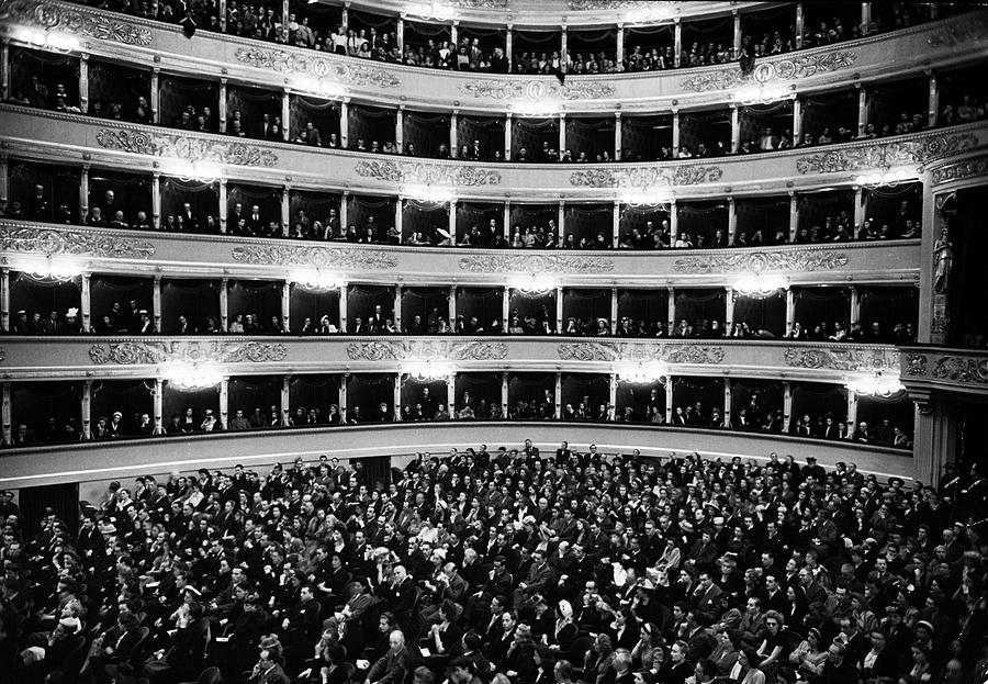 La Scala Opera House #3 Photograph by Alfred Eisenstaedt