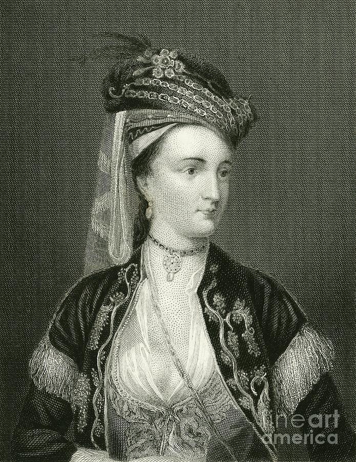 Lady Mary Wortley Montagu Photograph By Digital Collections New York   2 Lady Mary Wortley Montagu Digital Collectionsnew York Public Library Science Photo Library 