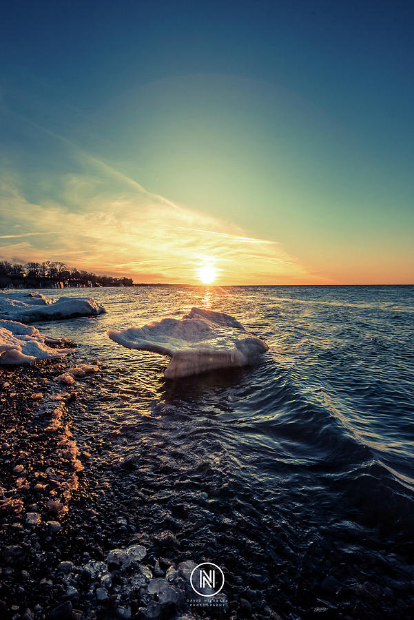 Lake Erie Sunset Photograph by Dave Niedbala