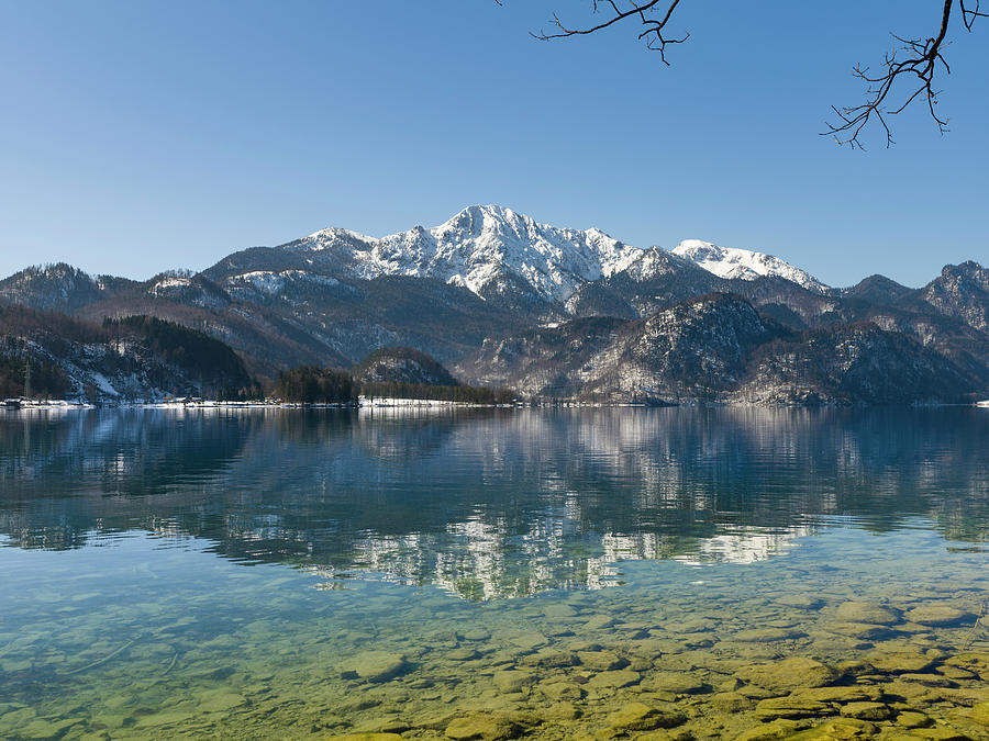 Lake Kochelsee At Village Kochel Am See Photograph by Martin Zwick ...