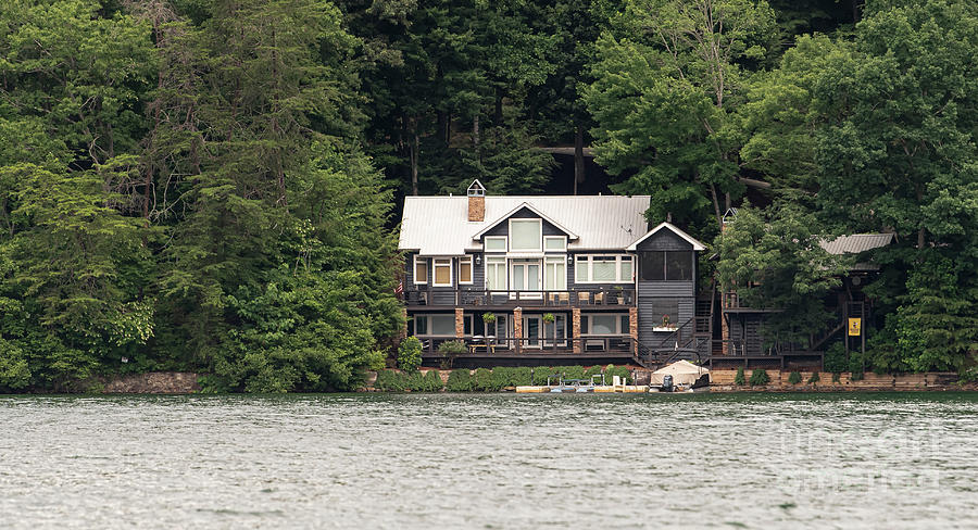 Lakefront Real Estate in Western North Carolina #4 Photograph by David Oppenheimer