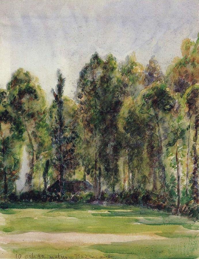 Camille Pissarro Painting - Landscape #2 by Camille Pissarro