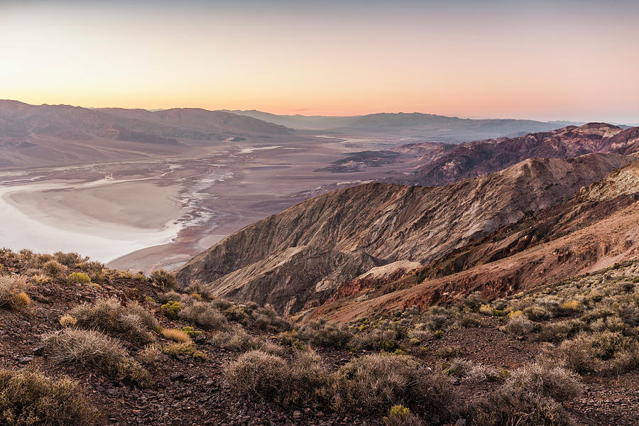 Death Valley National Park Digital Art - Landscape From Dantes View, Death Valley National Park, California, Usa #2 by Manuel Sulzer