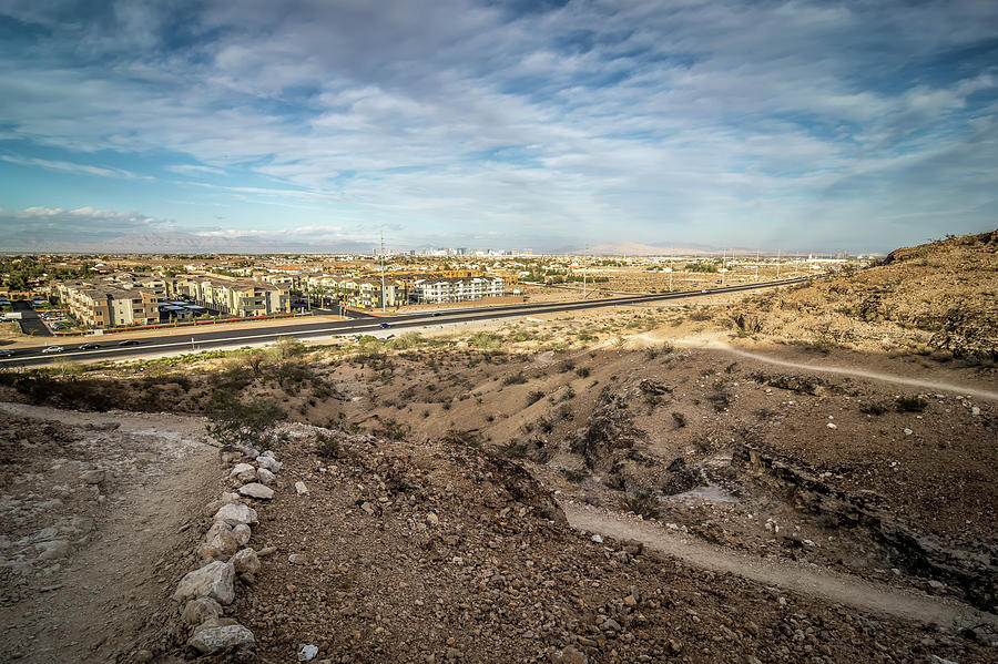 Landscape Views Around Las Vegas Red Rock Canyon #2 Photograph by Alex Grichenko