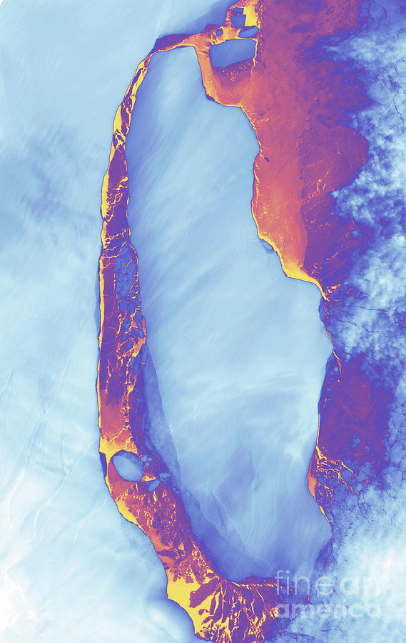 Larsen C Iceberg #2 Photograph by Nasa/us Geological Survey/science Photo Library