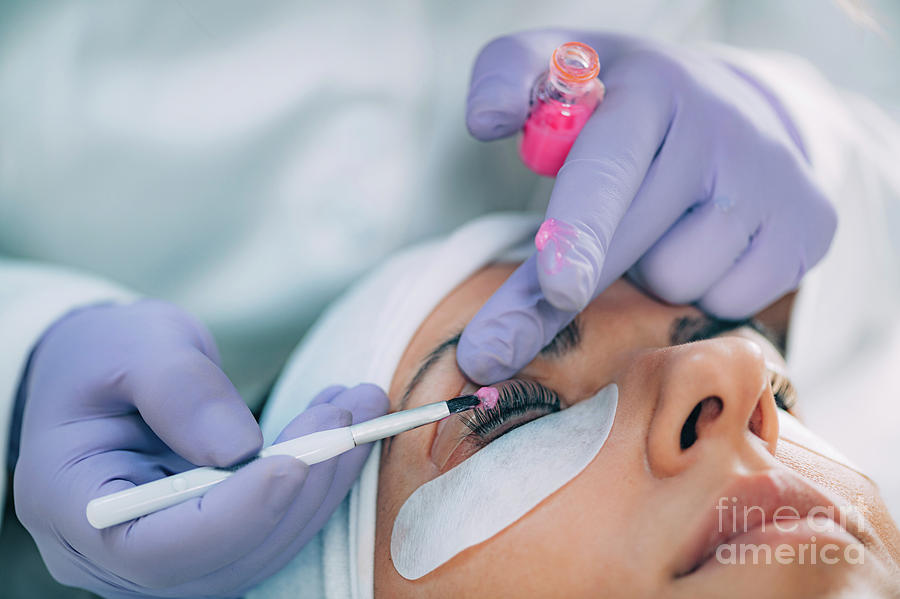Lash Lifting In Beauty Salon #2 Photograph by Science Photo Library Lash Lifting In Beauty Salon #2 Photograph by Science Photo Library