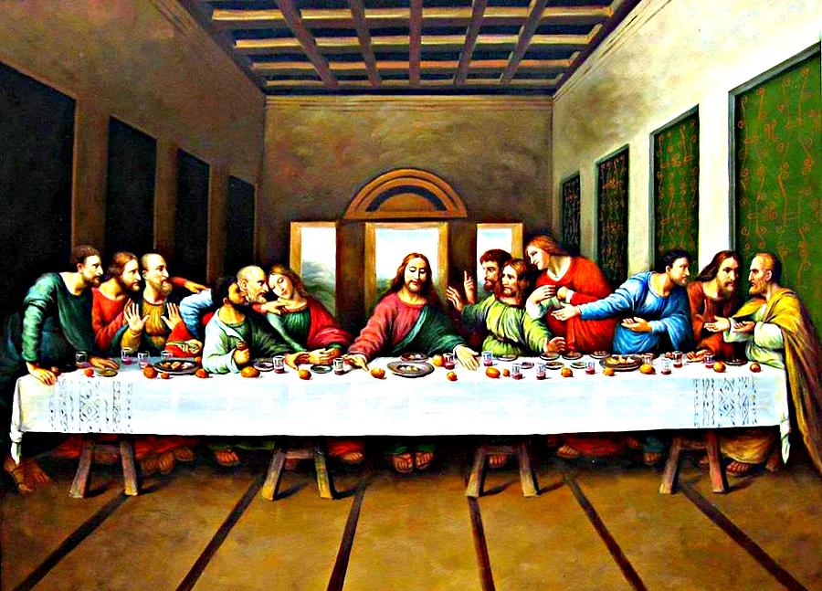 Last Supper Painting by Leonardo da Vinci
