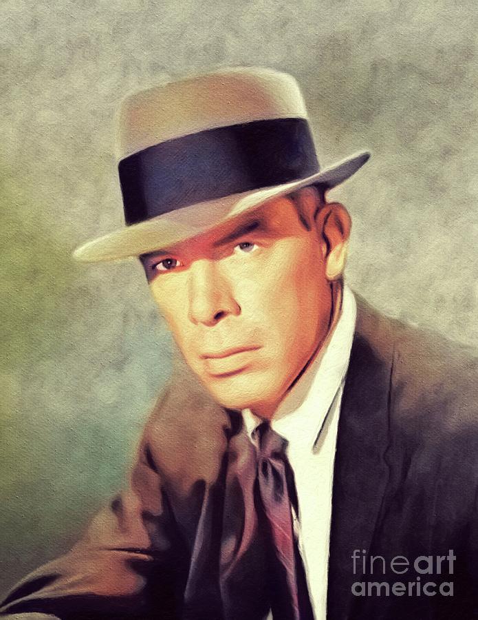 Lee Marvin, Vintage Actor Painting by Esoterica Art Agency - Pixels