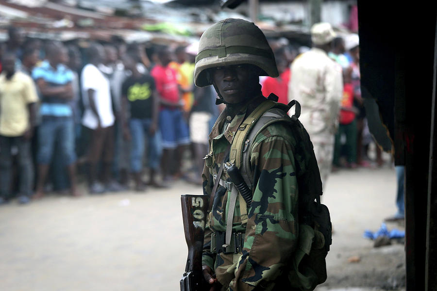 Liberia Battles Spreading Ebola Epidemic #2 Photograph by John Moore