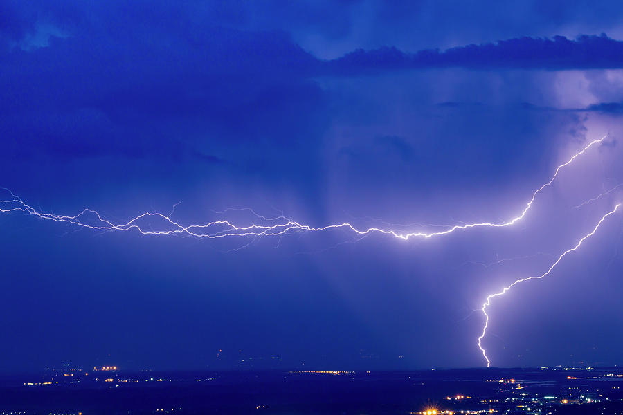 Lightning On The Horizon Photograph by Matteo Girelli - Fine Art America