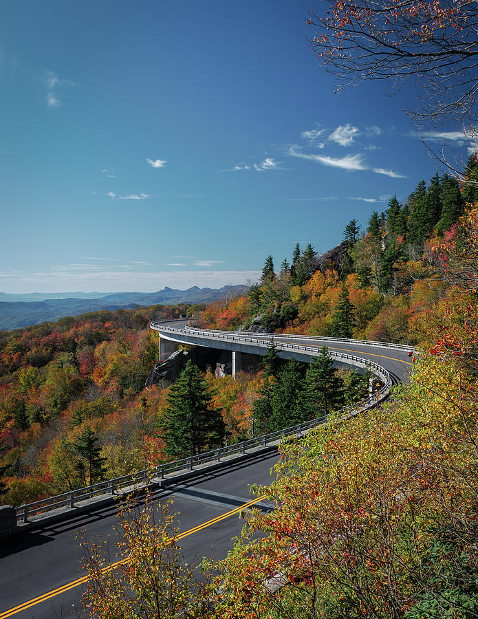 Linn Cove Viaduct - Blue Ridge Parkway by Mike Koenig Linn Cove Viaduct - Blue Ridge Parkway by Mike Koenig