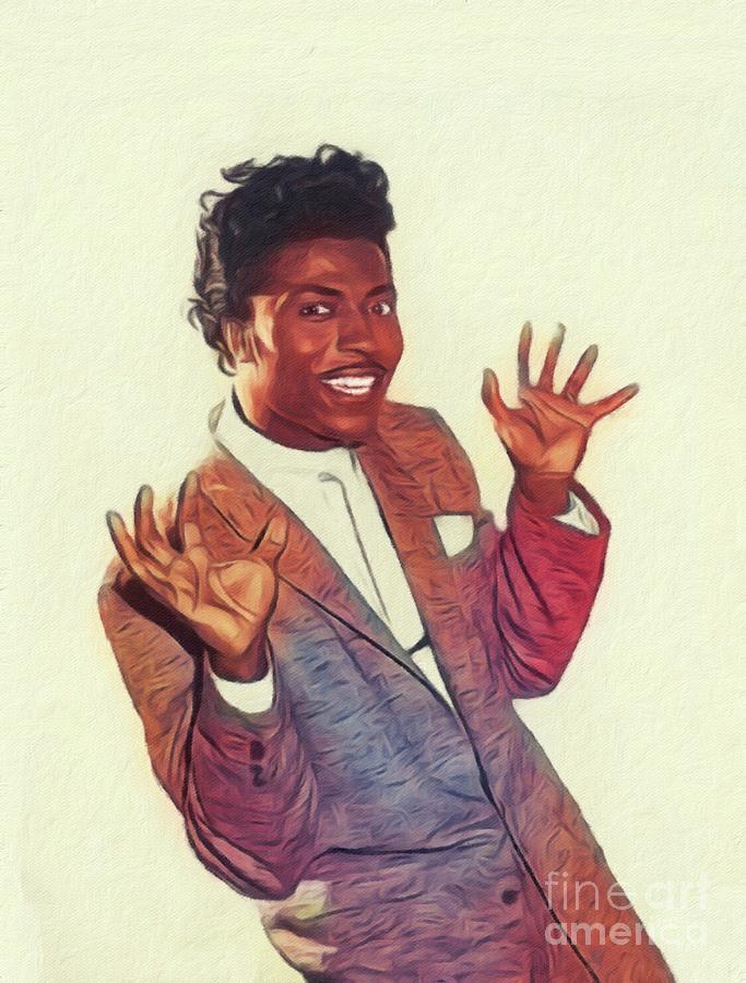 Little Richard, Music Legend #2 Painting by Esoterica Art Agency