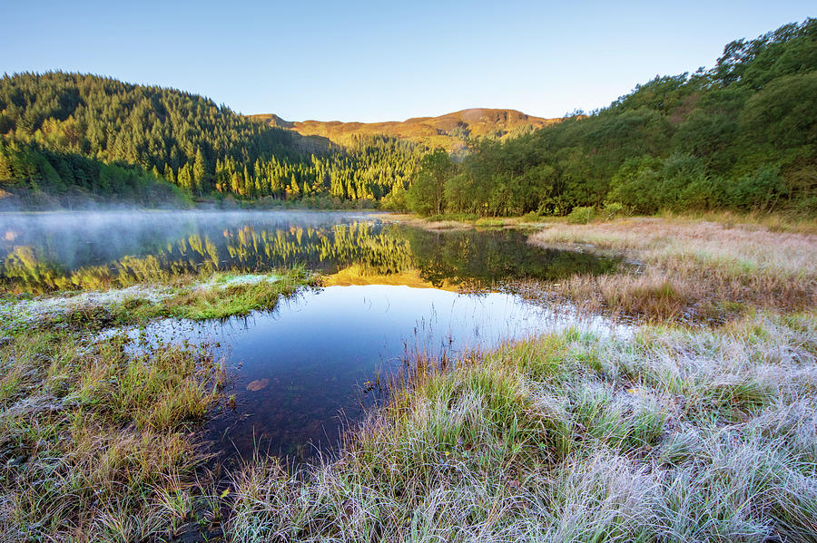 Loch Mixed Media - Loch Chon by Smart Aviation Loch Mixed Media - Loch Chon by Smart Aviation