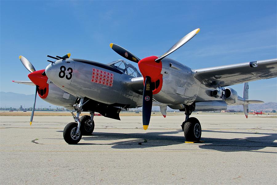 Lockheed P-38 Lightning Photograph by Hayman Tam