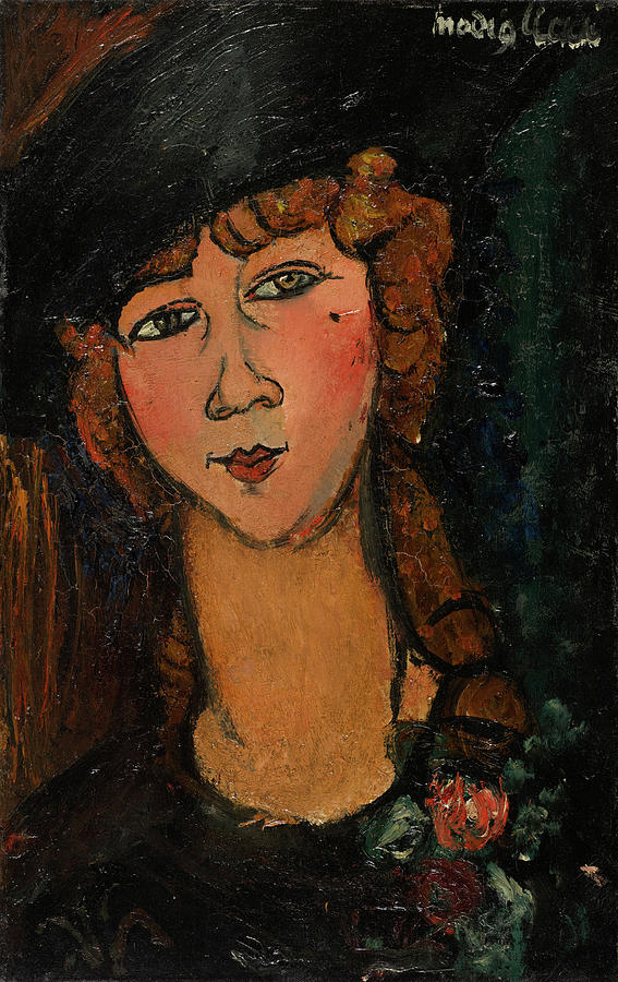 Lolotte Painting By Amedeo Modigliani 