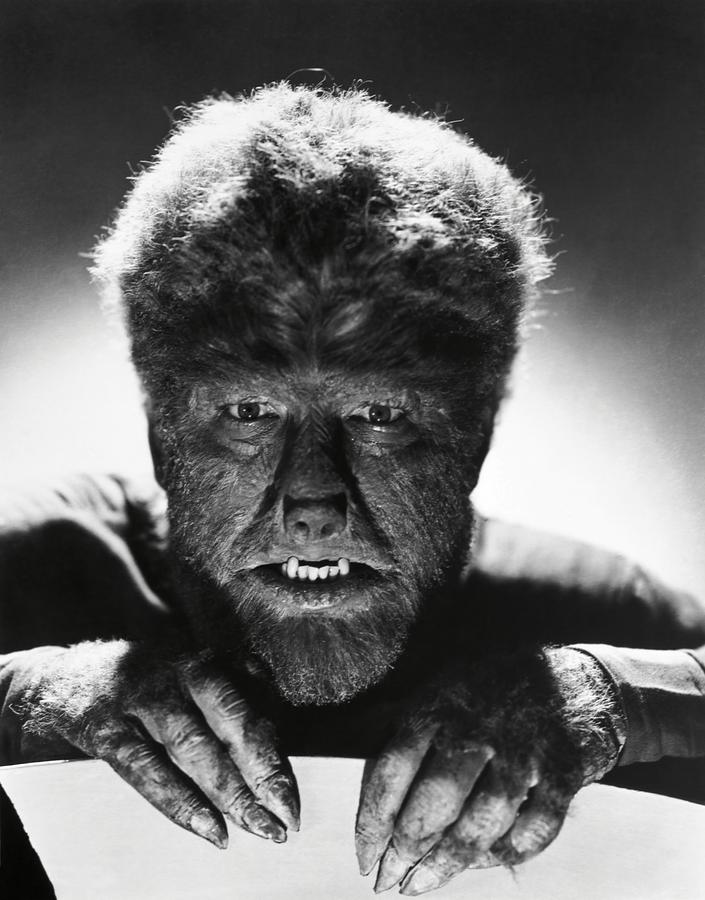 LON CHANEY JR. in THE WOLF MAN -1941-. #2 Photograph by Album