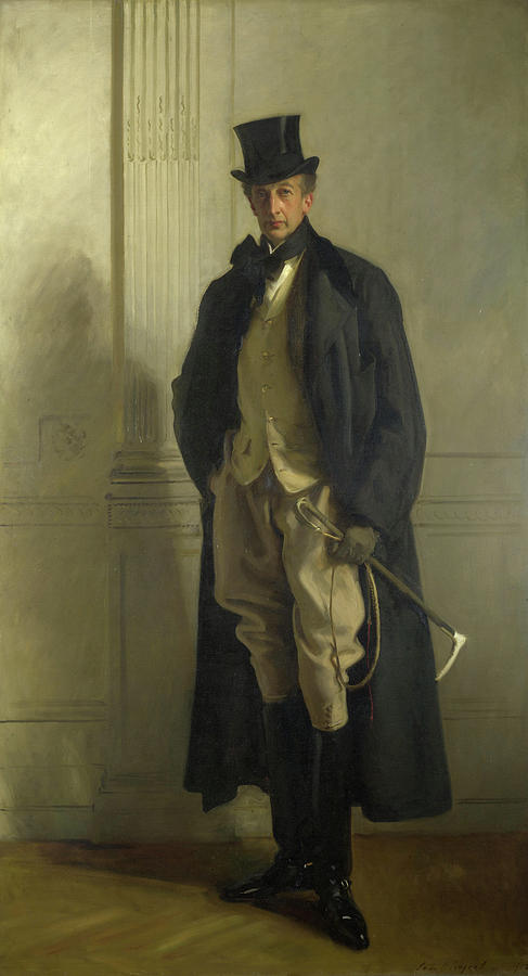 John Singer Sargent Painting - Lord Ribblesdale #2 by John Singer Sargent