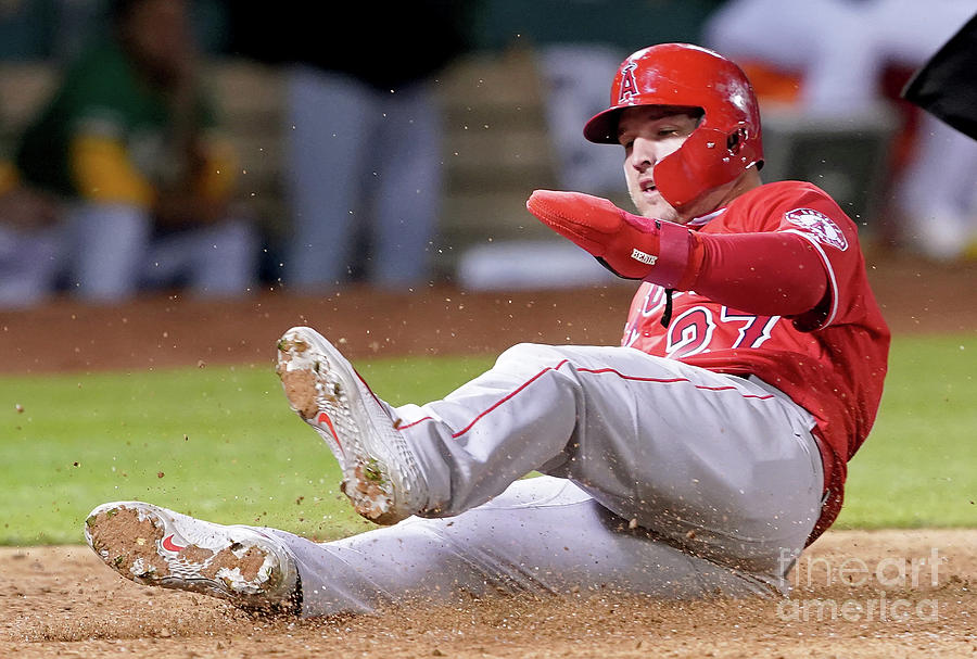Los Angeles Angels Of Anaheim V Oakland Photograph by Thearon W. Henderson Los Angeles Angels Of Anaheim V Oakland Photograph by Thearon W. Henderson