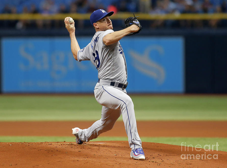 Los Angeles Dodgers V Tampa Bay Rays Photograph by Brian Blanco Los Angeles Dodgers V Tampa Bay Rays Photograph by Brian Blanco