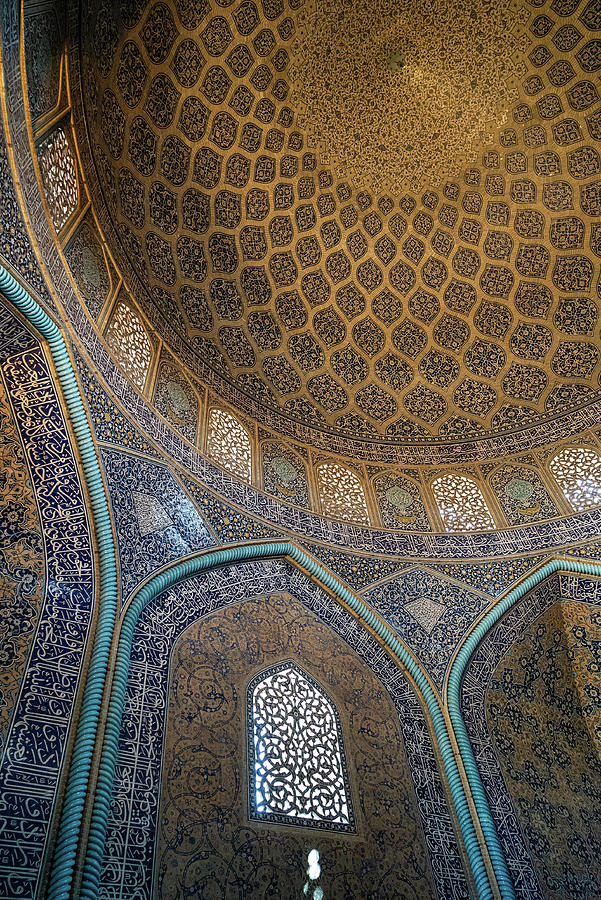 Lotfullah Mosque, Esfahan, Iran #2 Photograph by Kamran Ali