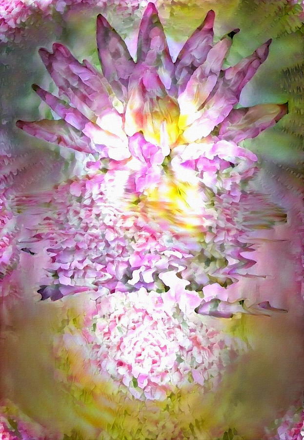 Lotus Flower #2 Digital Art by Bruce Rolff