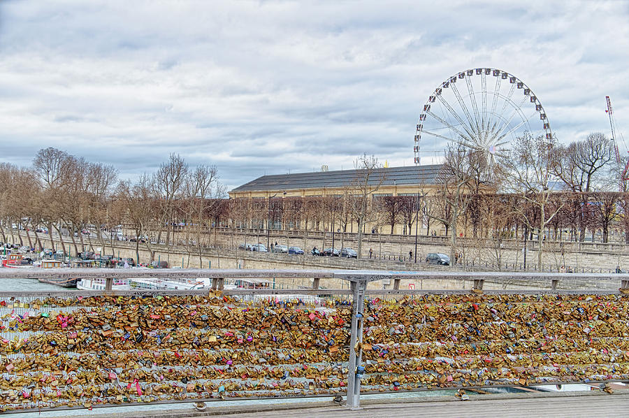 Love Lock Bridge Photograph by Cora Niele Pixels