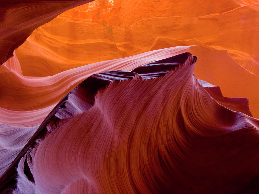 Lower Slot Canyon Outside Page Az #2 Photograph by Russell Burden