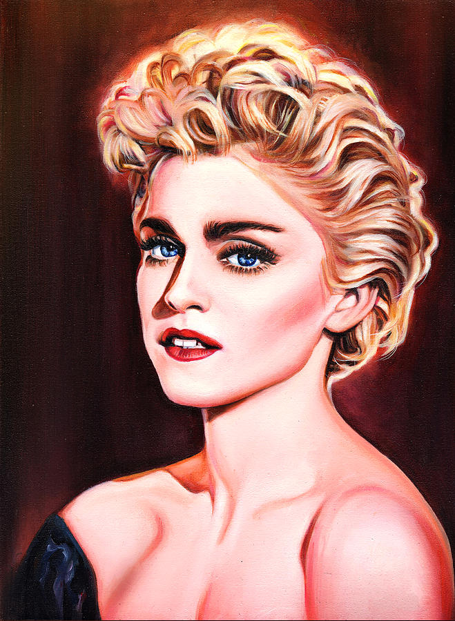 Madonna Digital Art by Fortunata Belani - Fine Art America