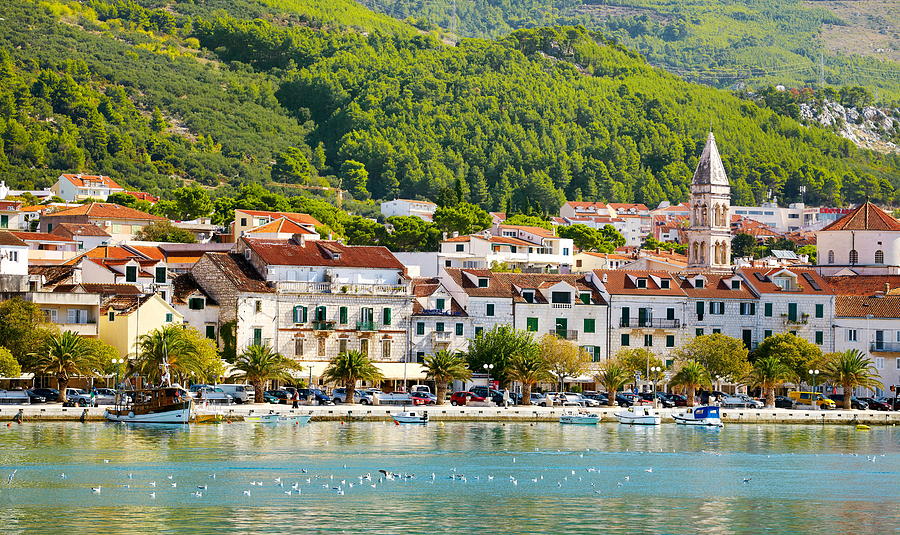 Architecture Photograph - Makarska, Makarska Riviera - Croatia #2 by Jan Wlodarczyk