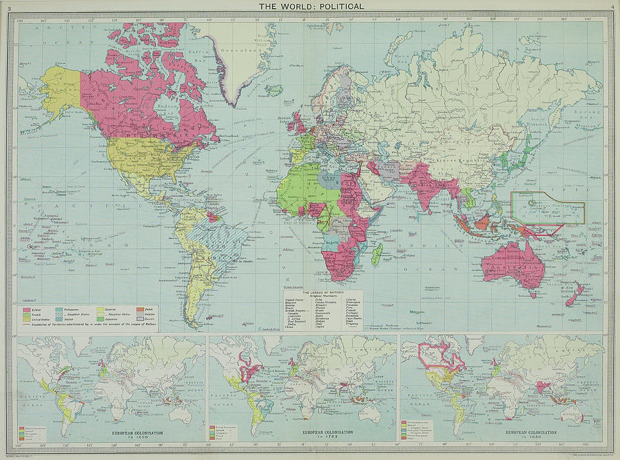 Map Of The World #2 Photograph by Hemera Technologies