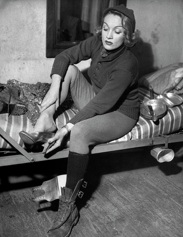 Marlene Dietrich Photograph - Marlene Dietrich #2 by George Silk